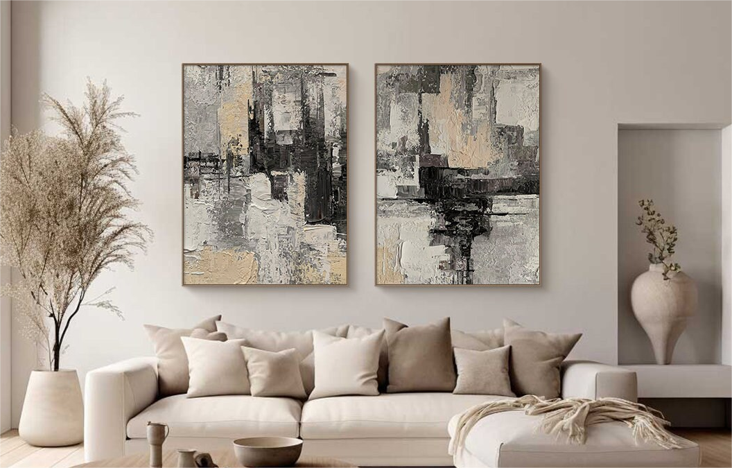 How To Choose Affordable Modern Paintings For Living Room