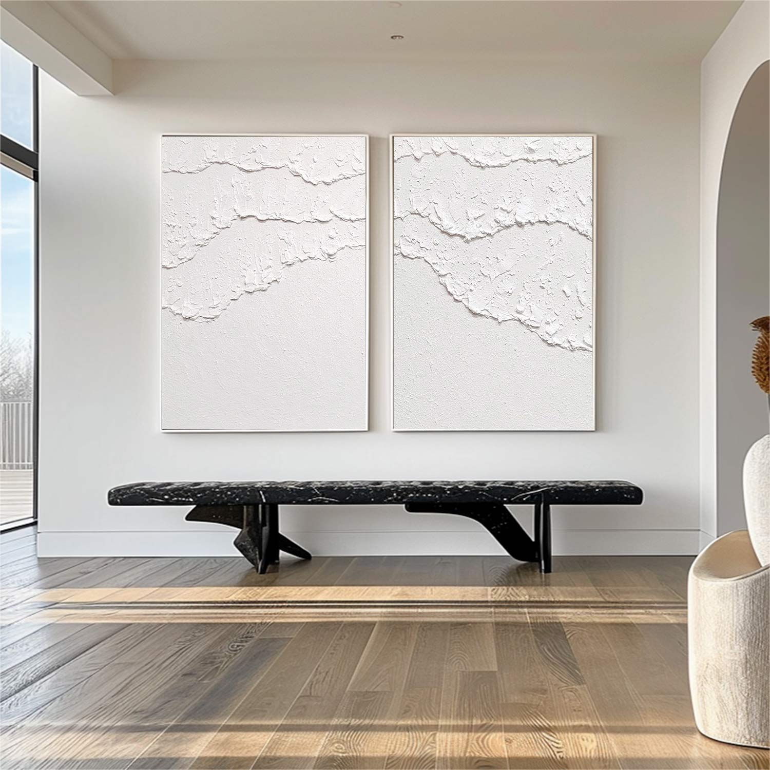 Set of 2 wall art #S011