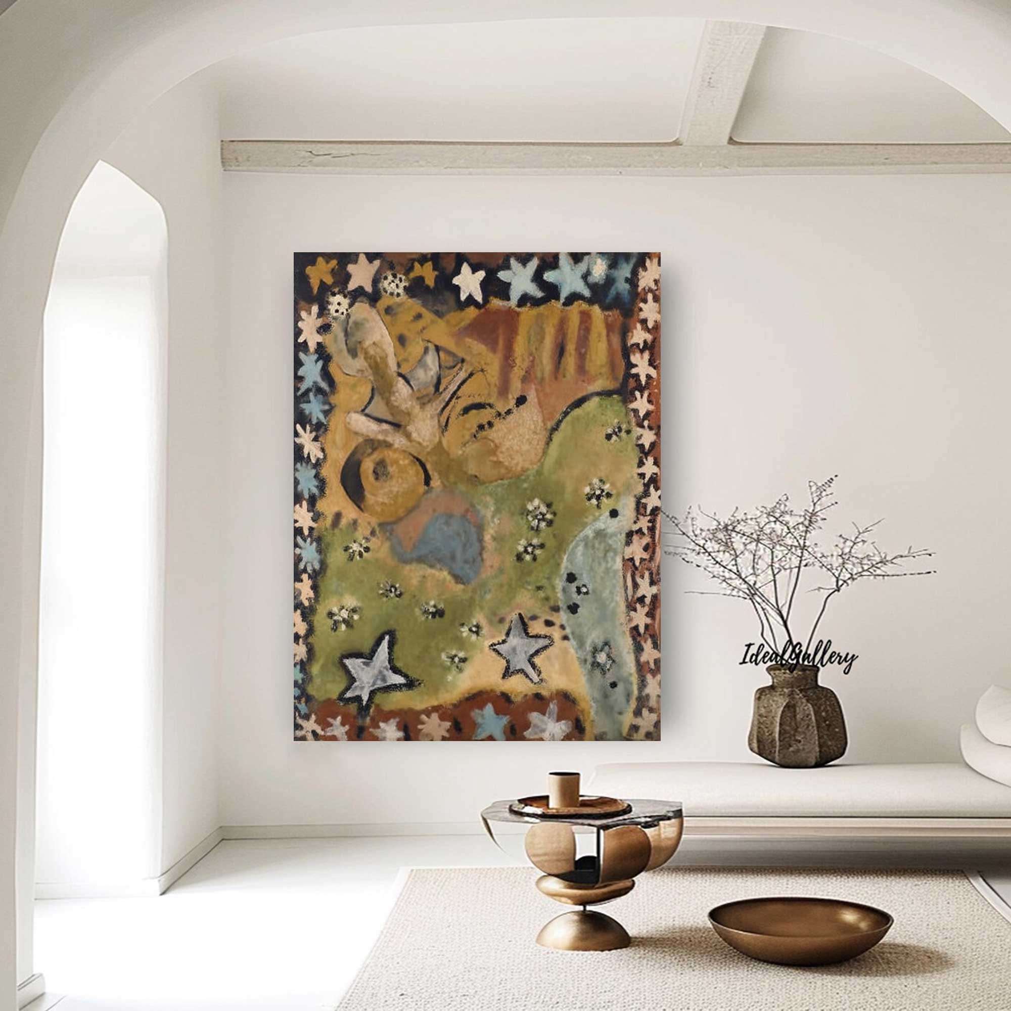 Graffiti Style Painting Modern Graffiti Art Colorful Abstract Art