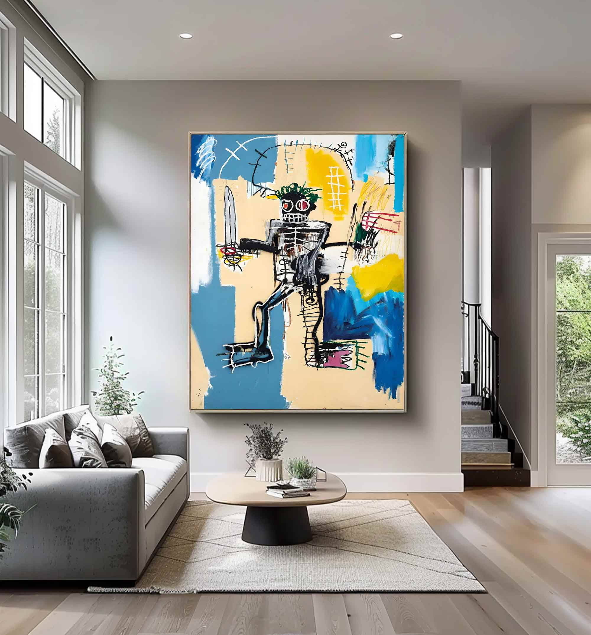 Colorful Pop Art Street Graffiti painting Modern Graffiti Style Art