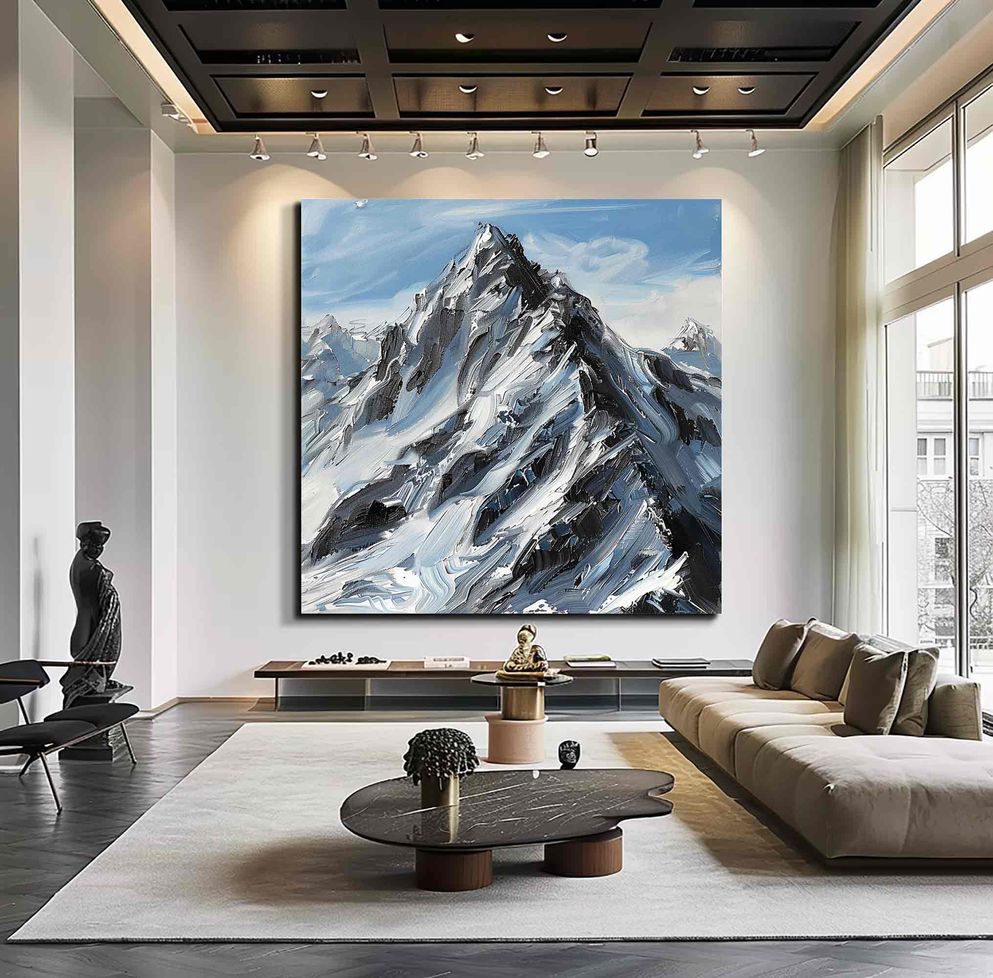 Black+white Painting #BZ017