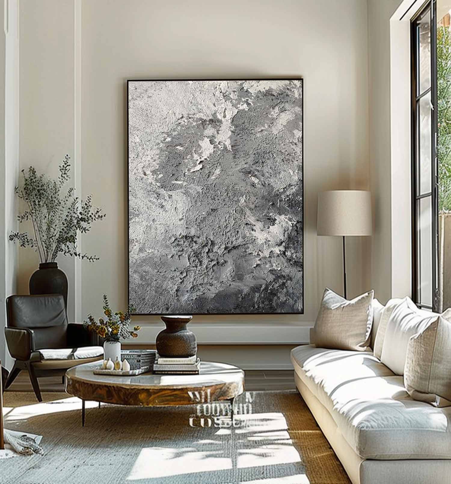 Grey painting # S003