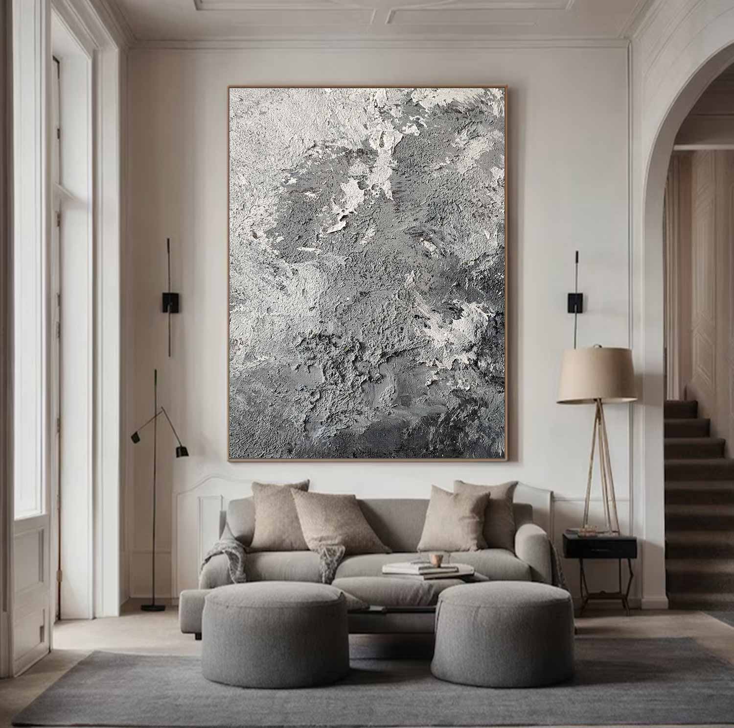 Grey painting # S003