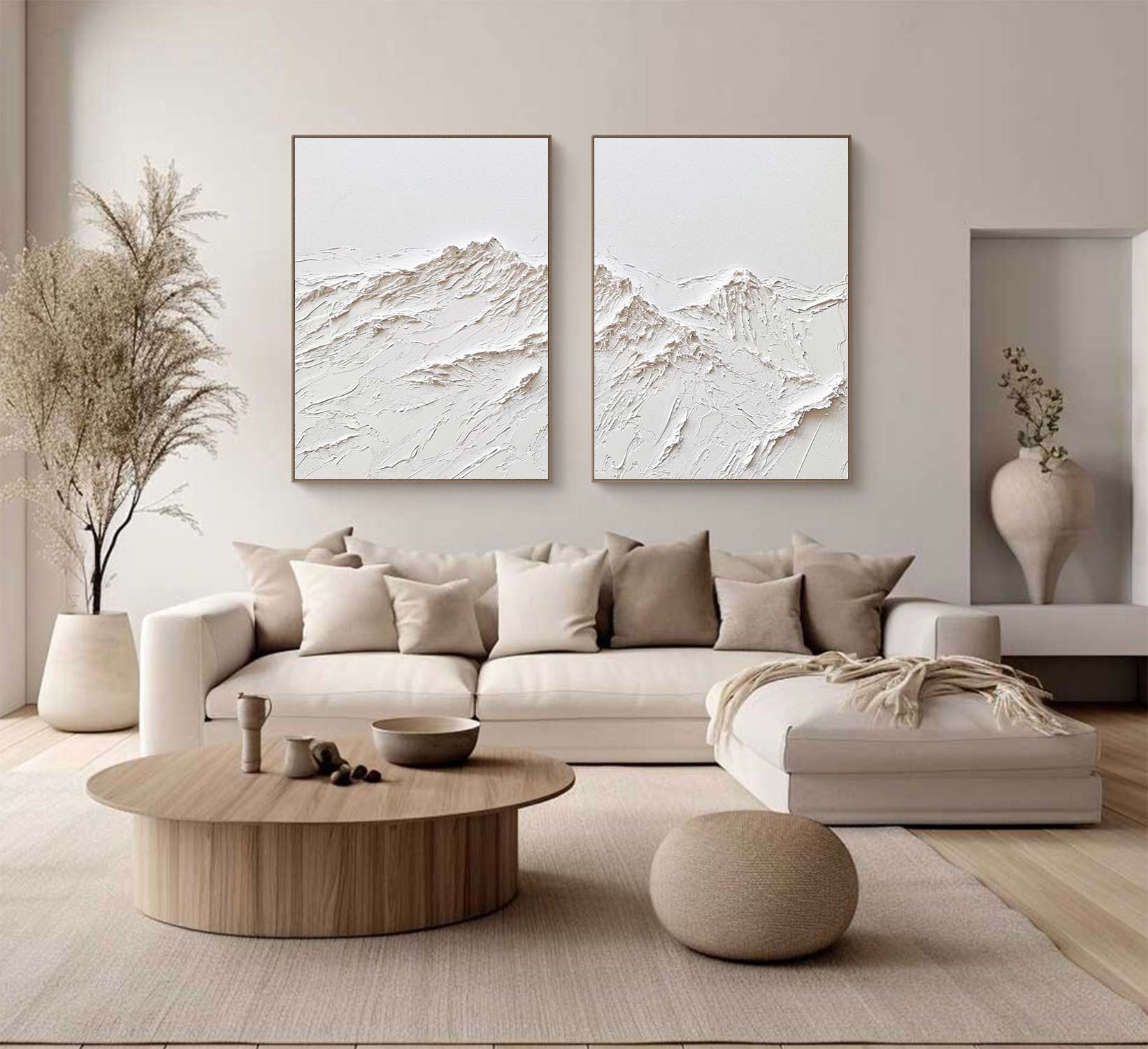 Set of 2 wall art #S016