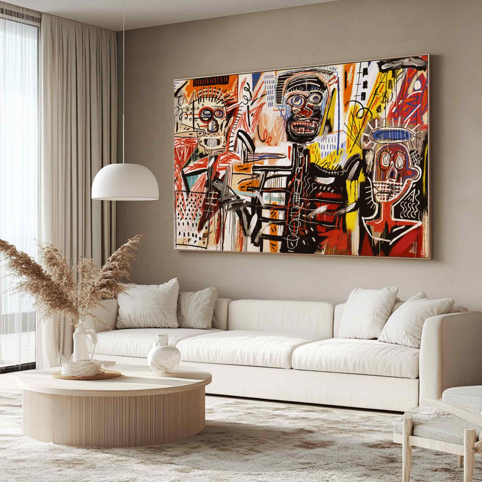 Modern Graffiti Style Art Red Pop Art Red Street Graffiti painting