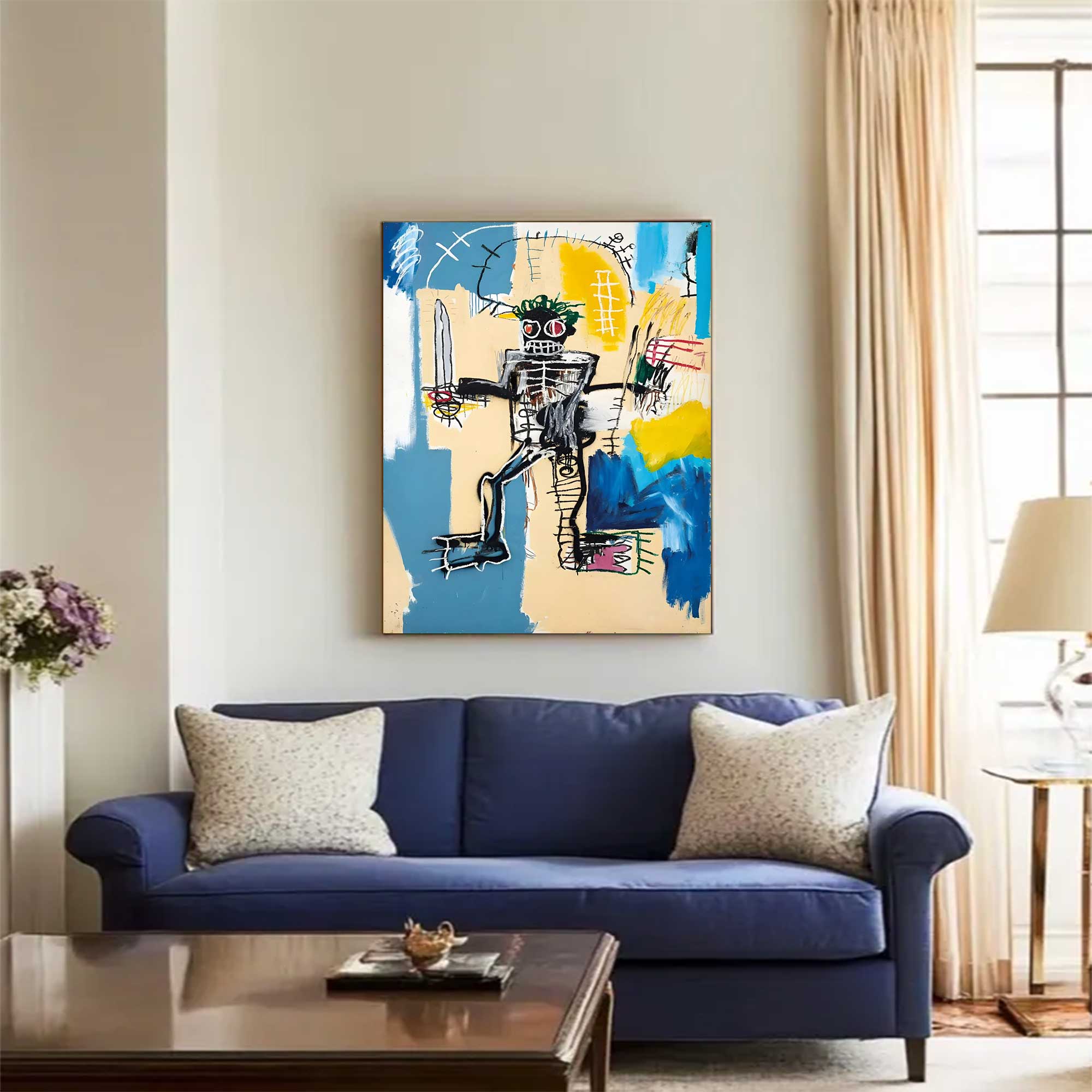Colorful Pop Art Street Graffiti painting Modern Graffiti Style Art