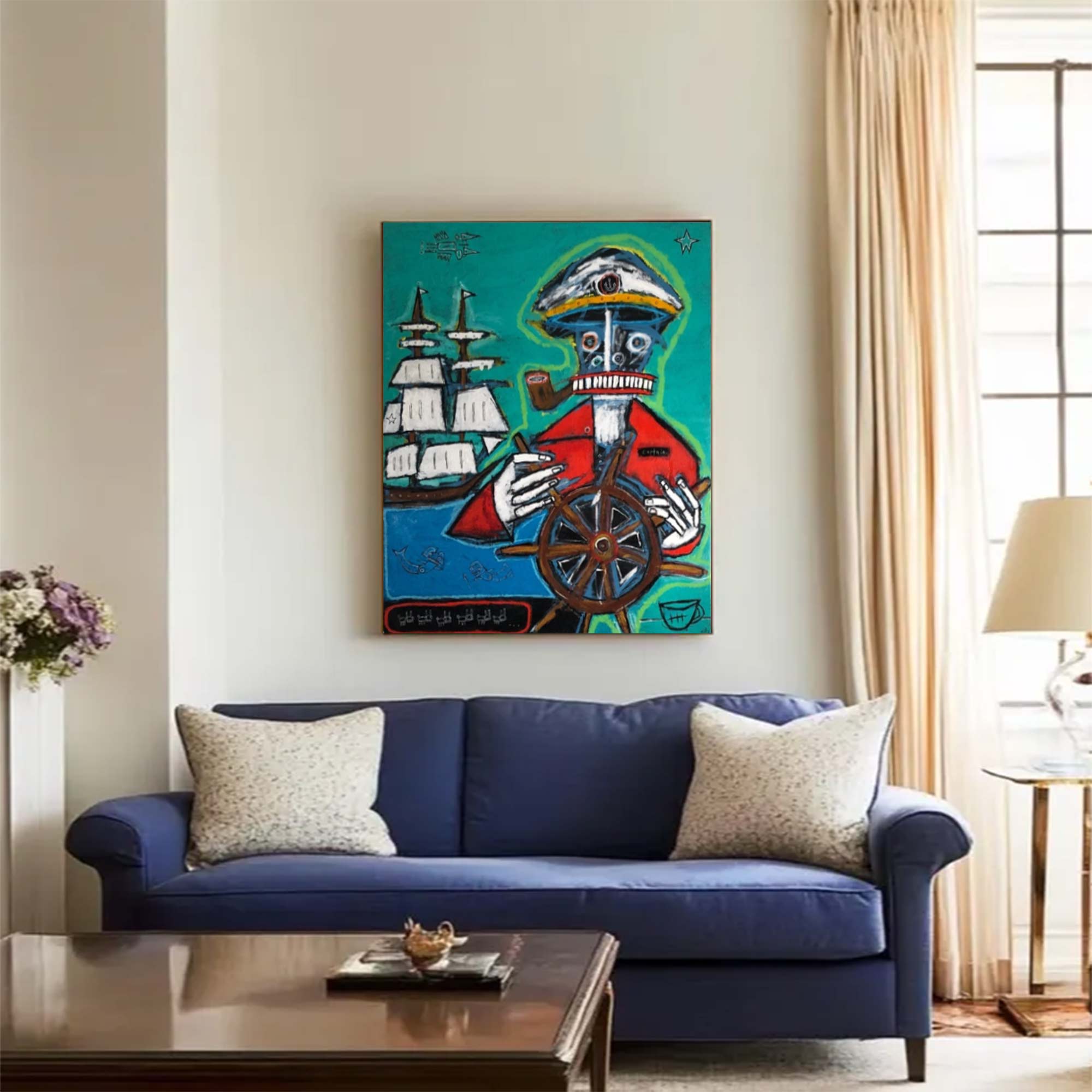 Modern Graffiti Style Art Colorful Pop Art Street Graffiti painting