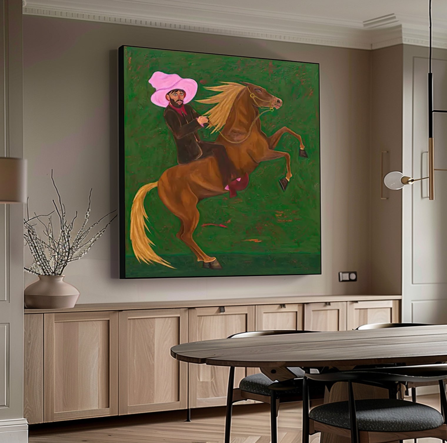 Horse Wall Art Tasteful Horse Decor Equestrians Gift Horse Original Art