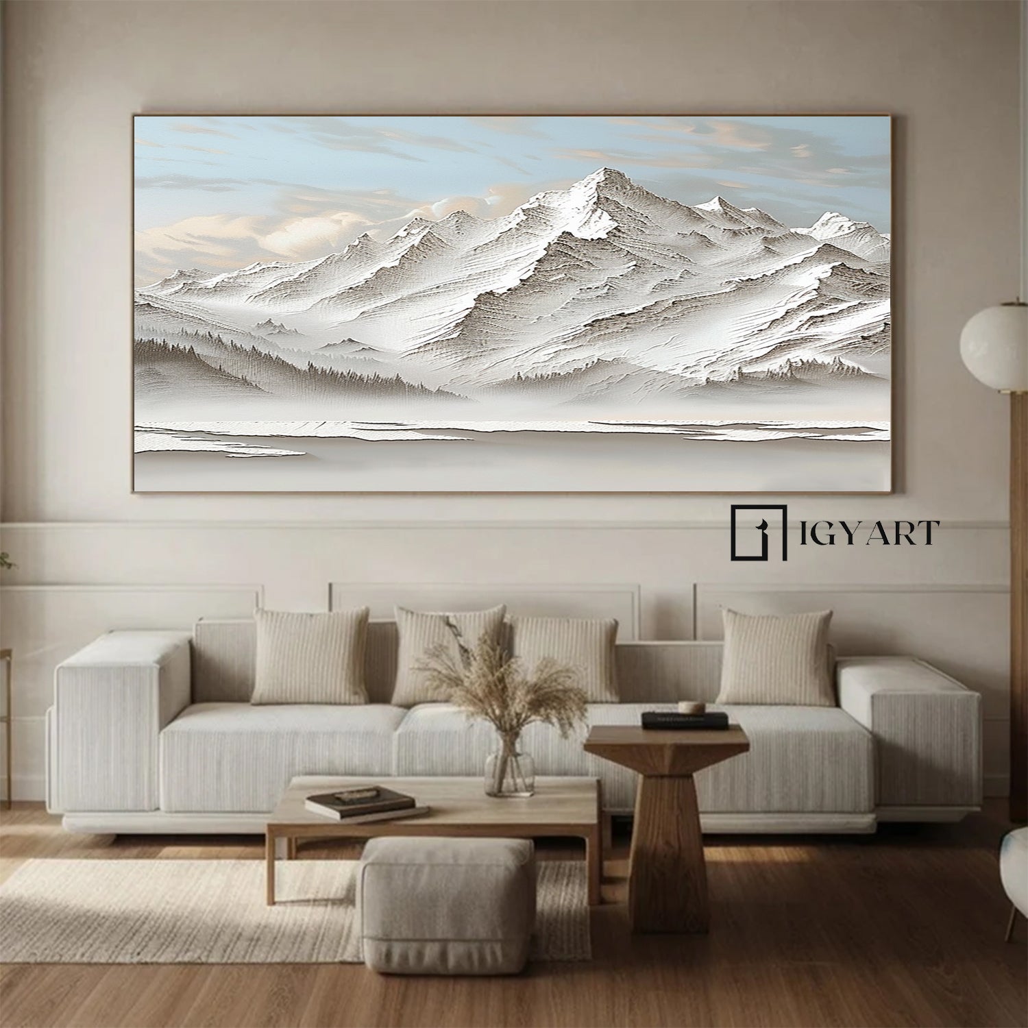 mountain landscape art mountain wall art Large mountain artwork Large mount paintings