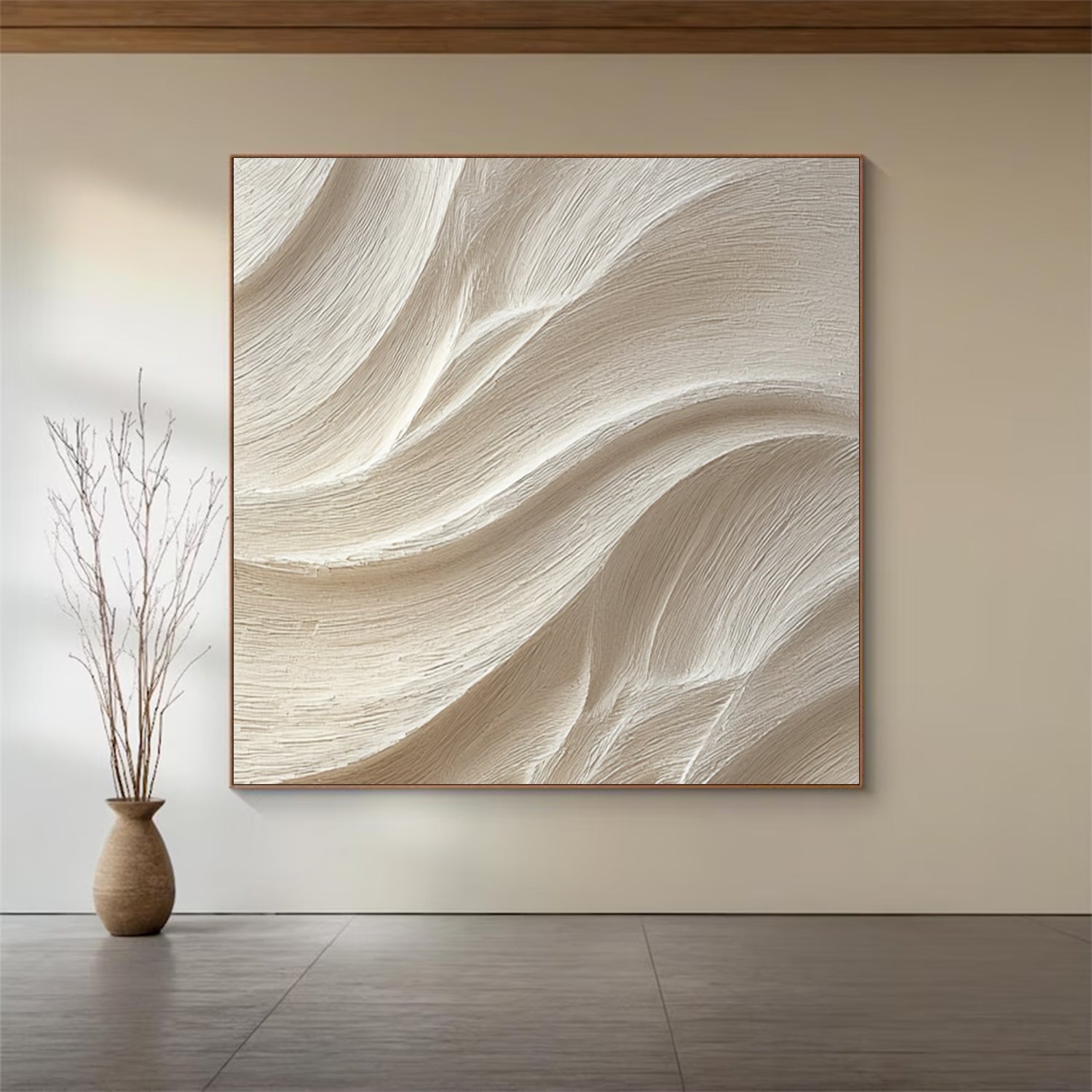 Wood carving wall Decor 3D Textured Wall Decor Sculptured art Decor