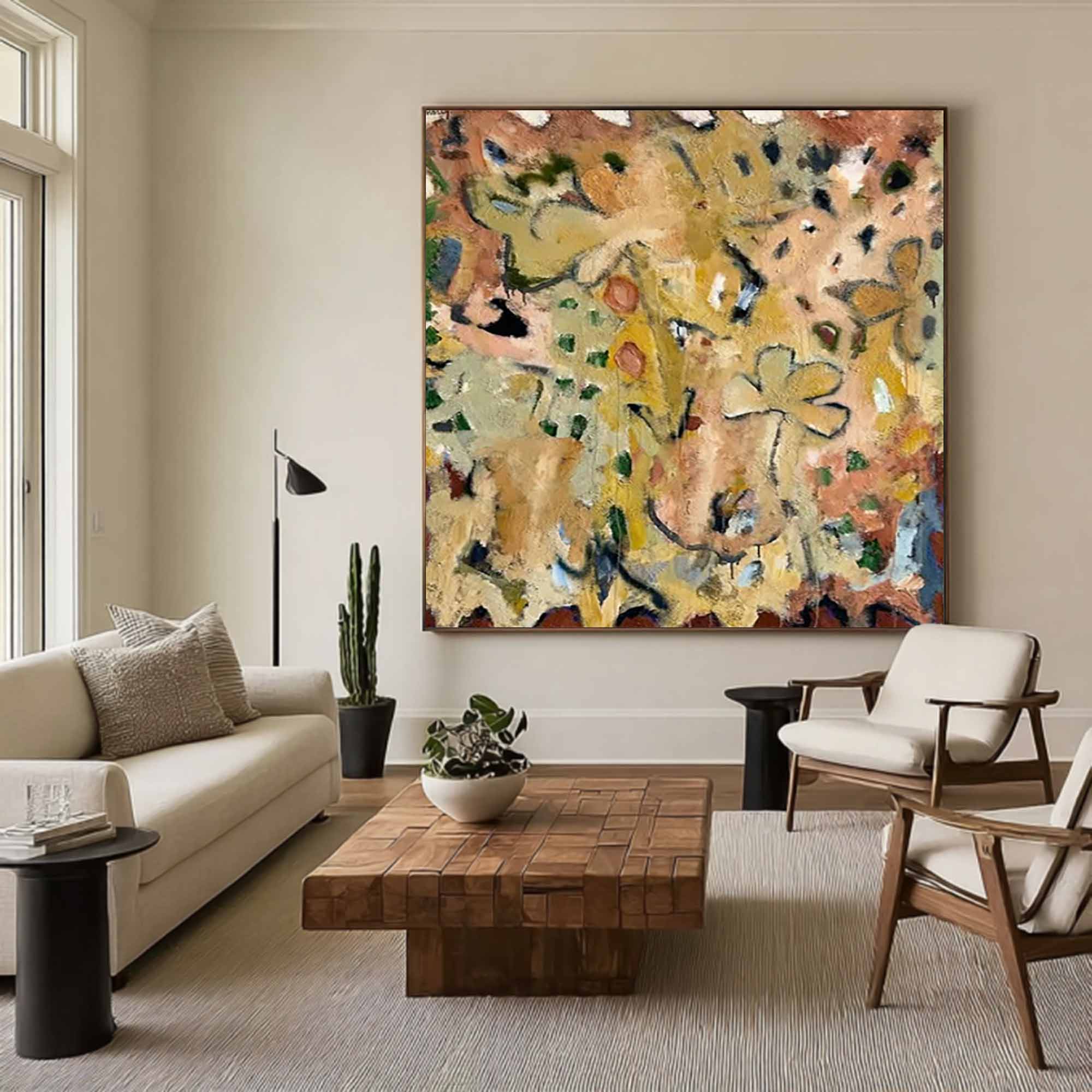 street graffiti painting graffiti-style painting Green abstract painting