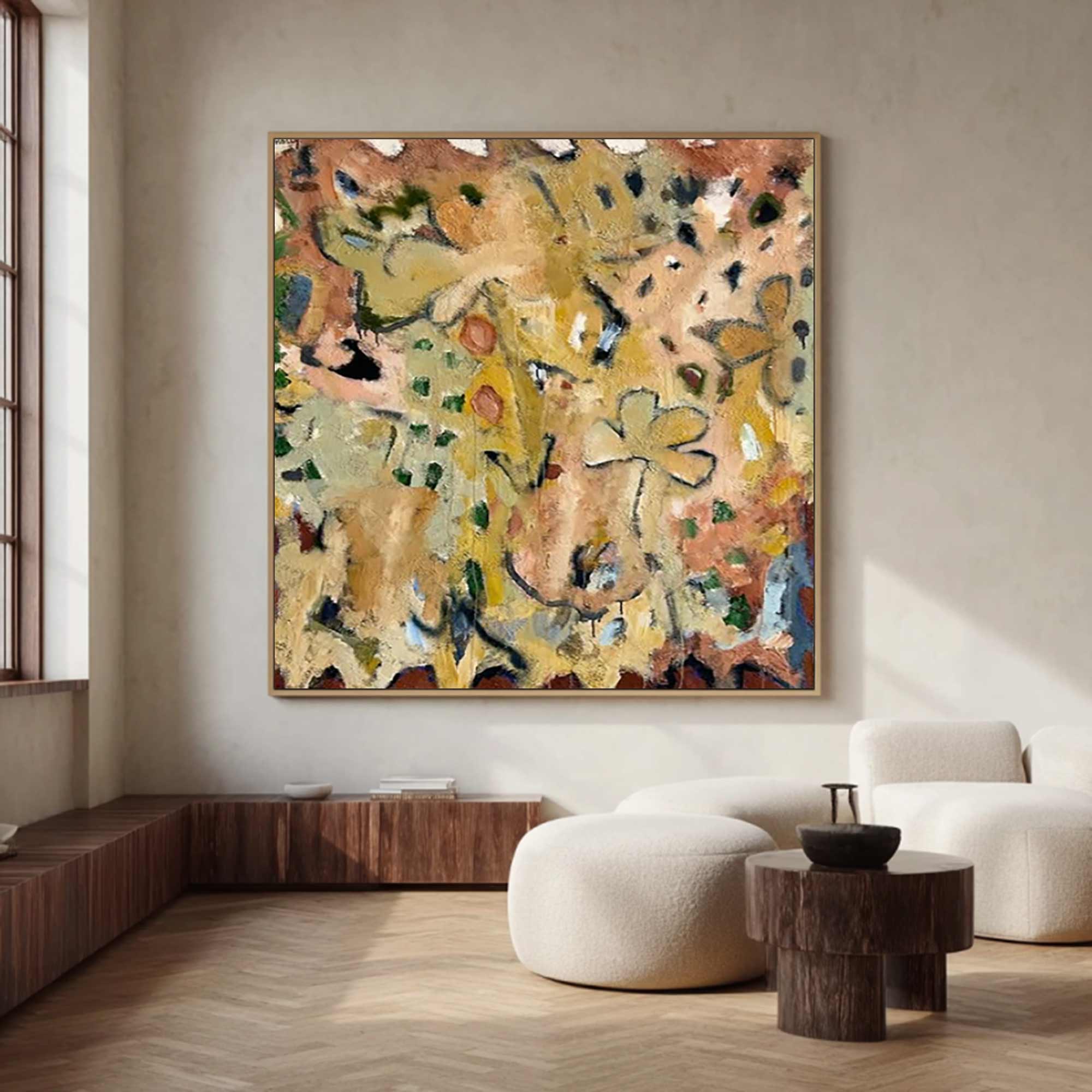 street graffiti painting graffiti-style painting Green abstract painting