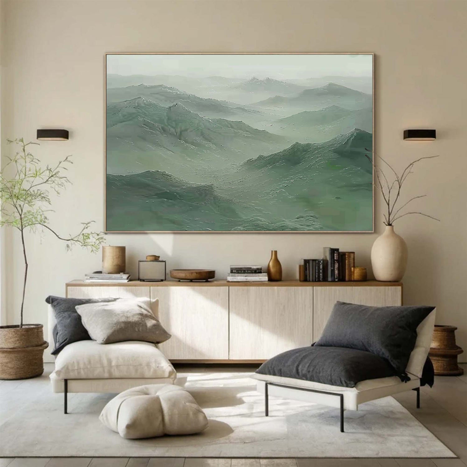 Green painting # GH005