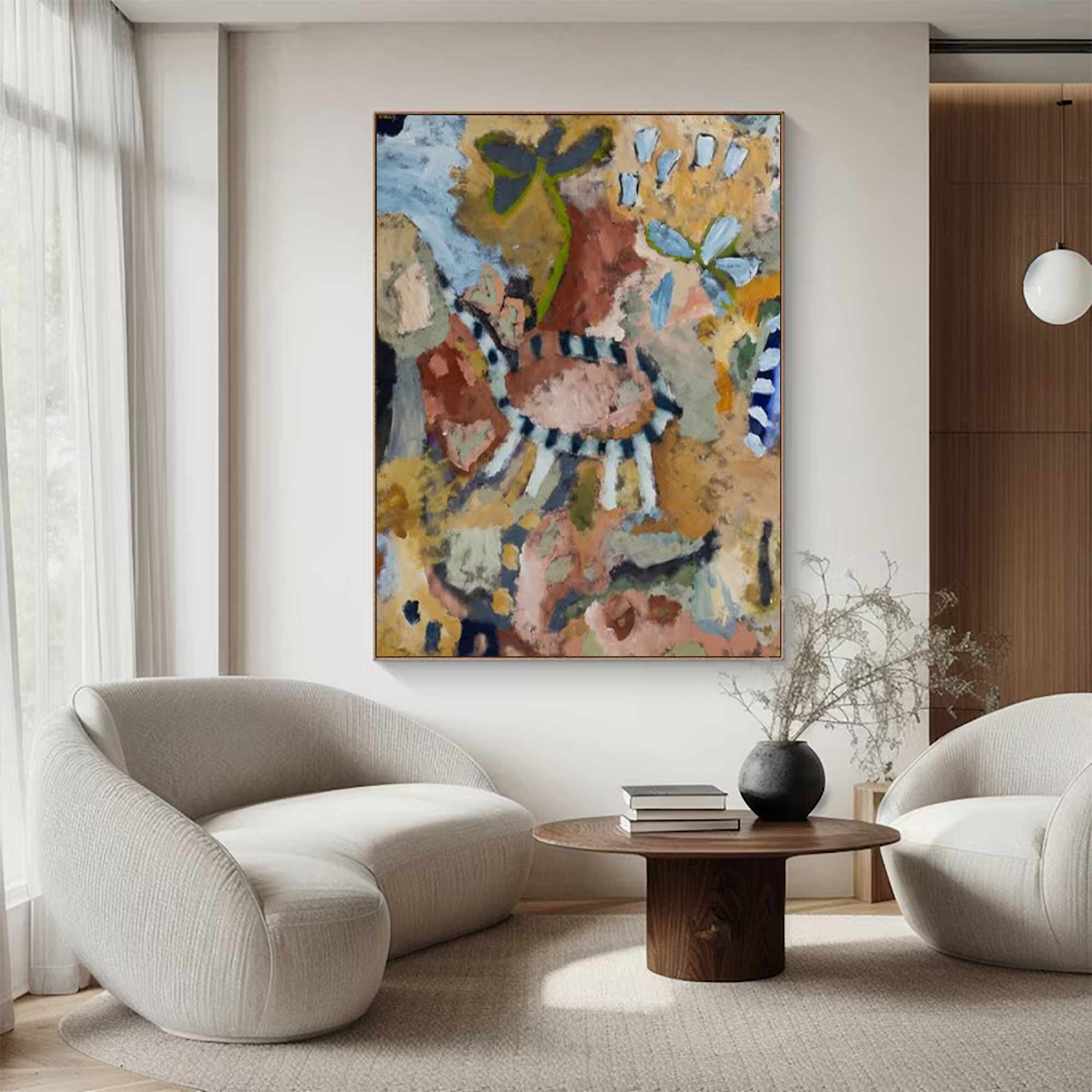 Abstract Graffiti Style Painting Modern Graffiti Art Colorful Abstract Art