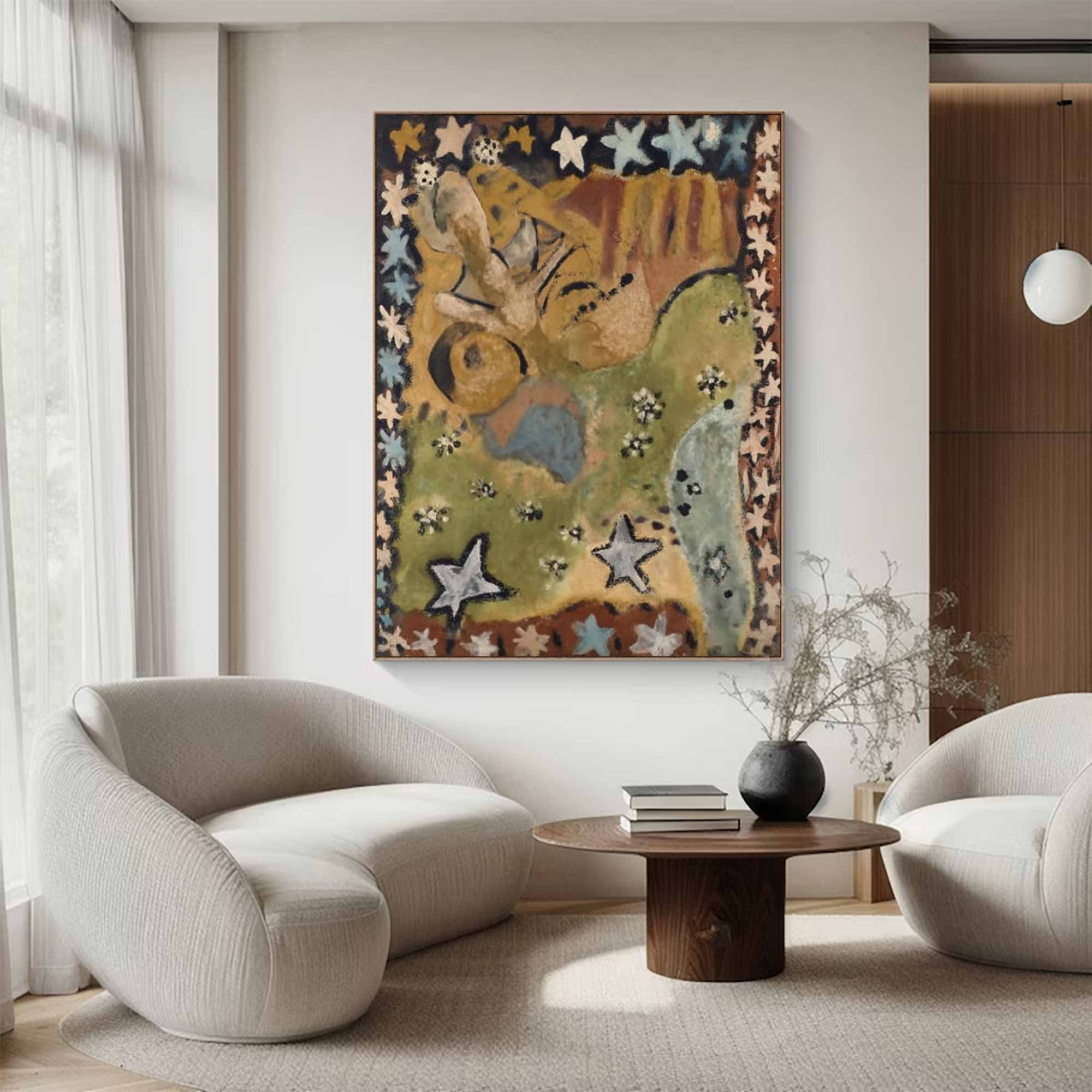 Graffiti Style Painting Modern Graffiti Art Colorful Abstract Art