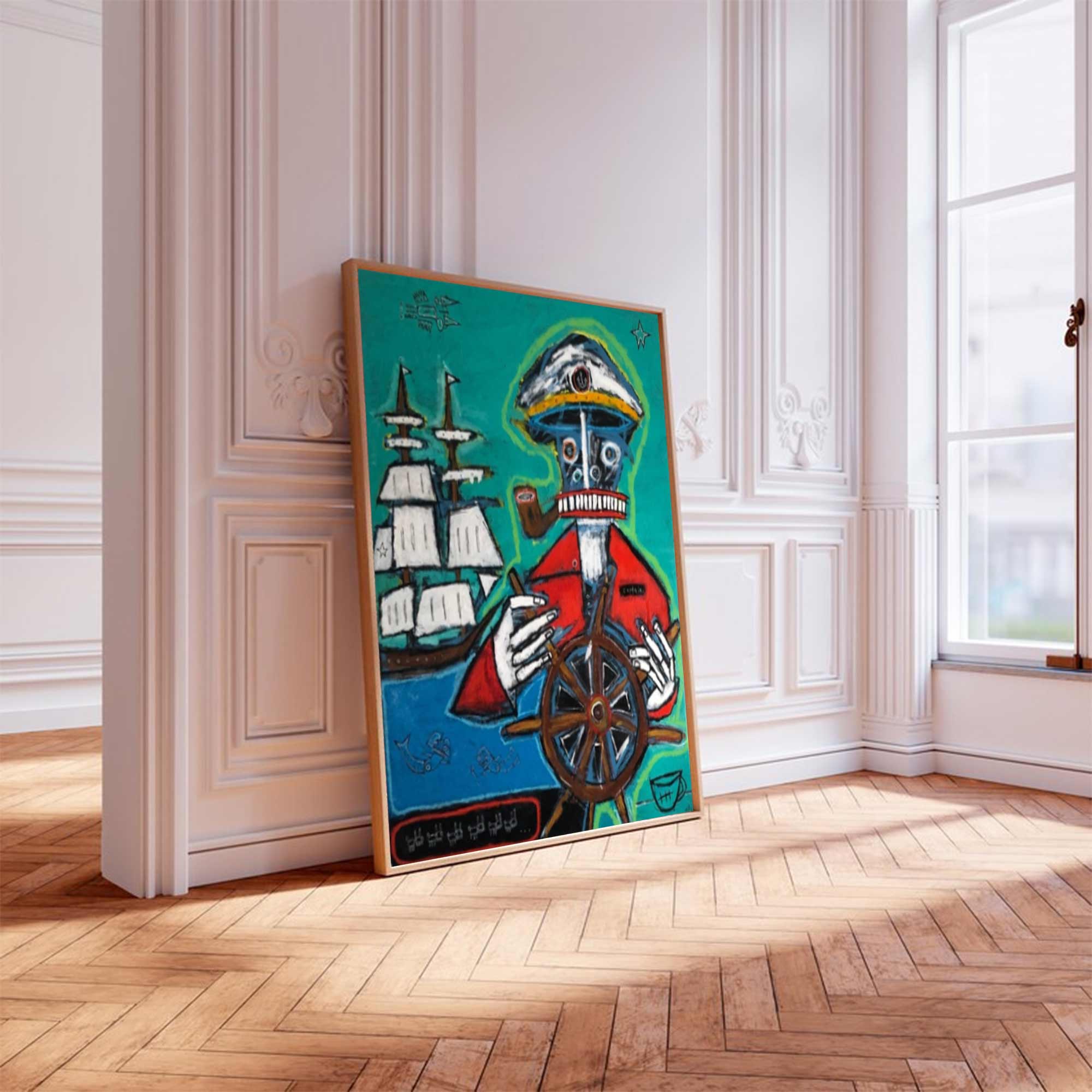 Modern Graffiti Style Art Colorful Pop Art Street Graffiti painting