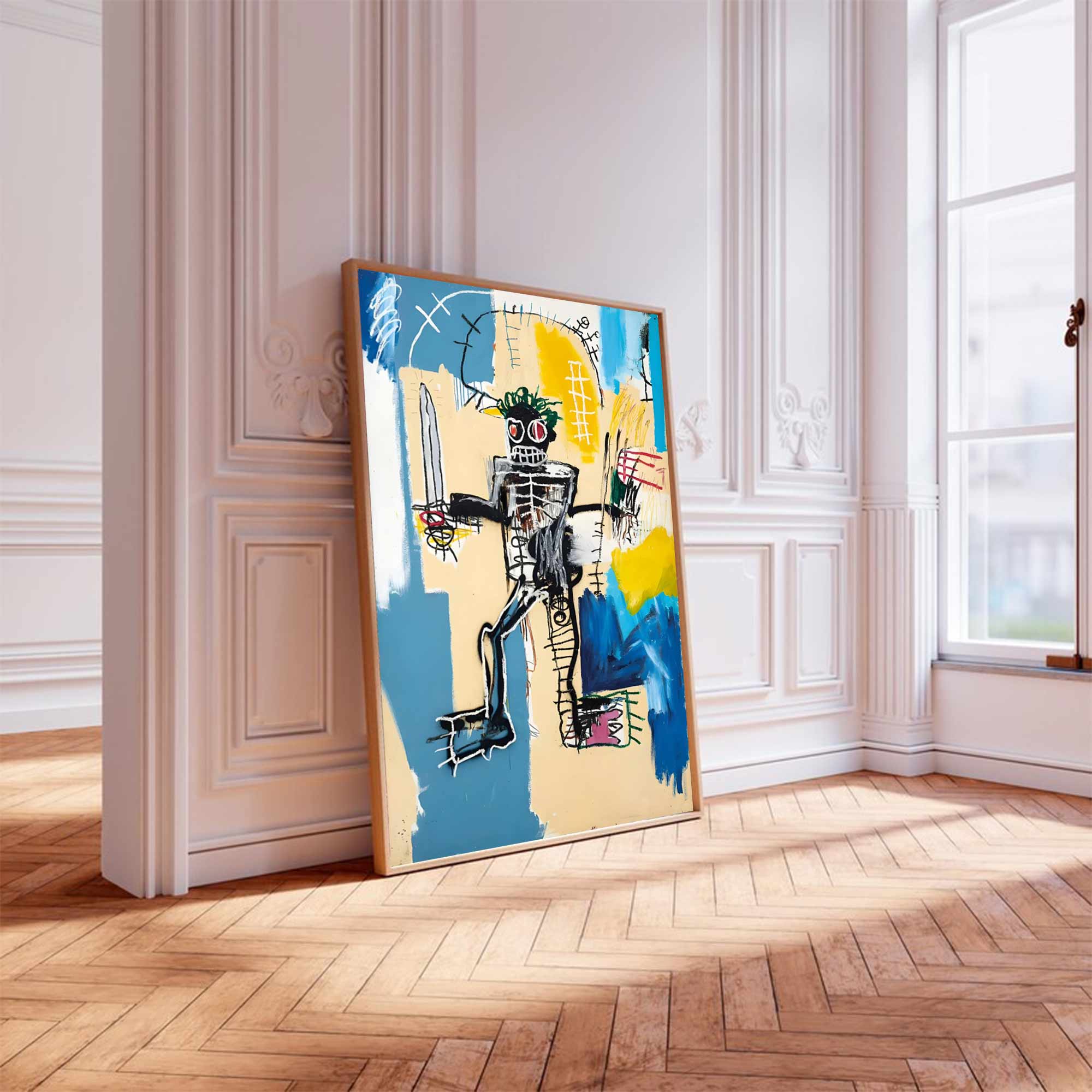 Colorful Pop Art Street Graffiti painting Modern Graffiti Style Art
