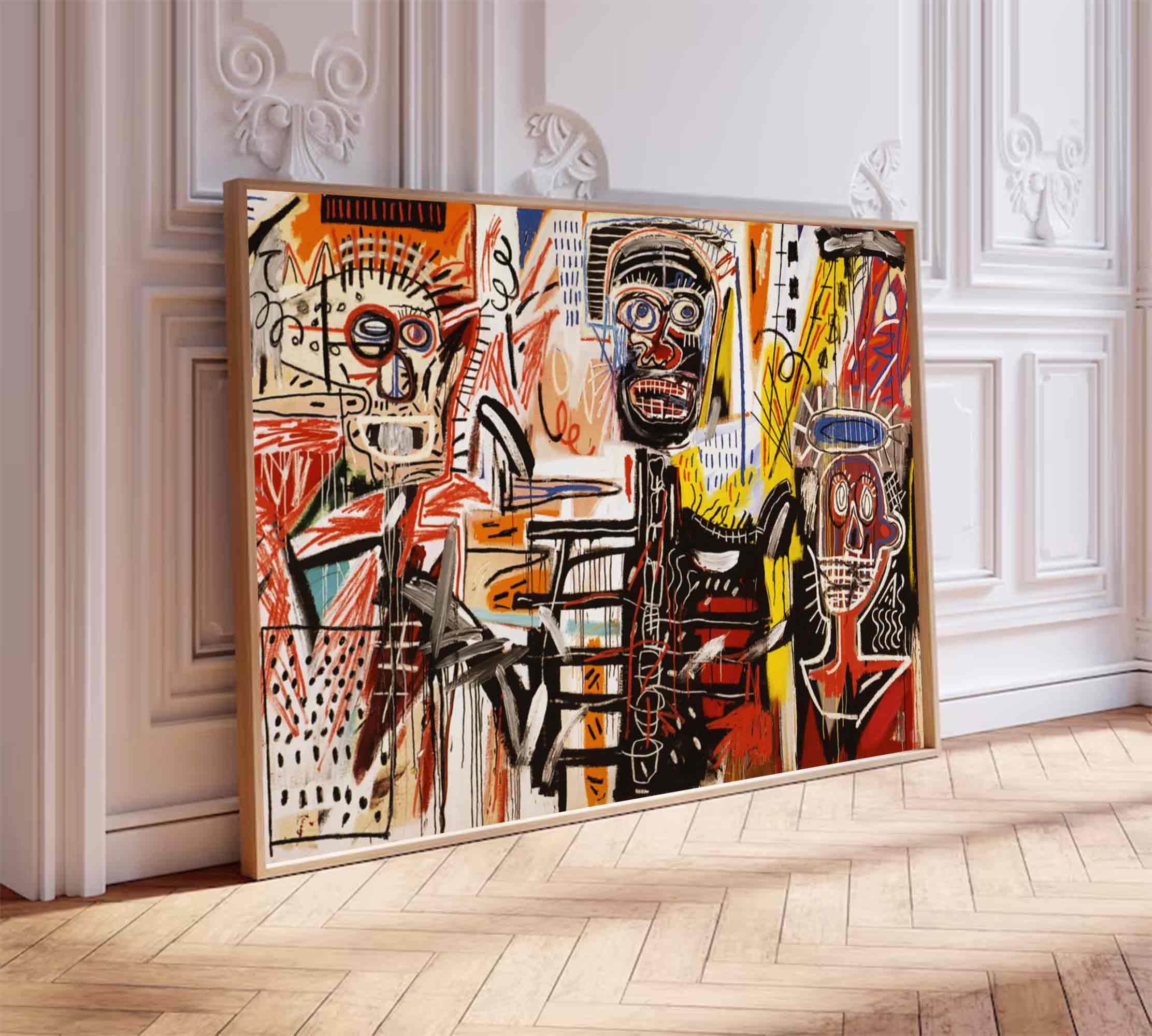 Modern Graffiti Style Art Red Pop Art Red Street Graffiti painting