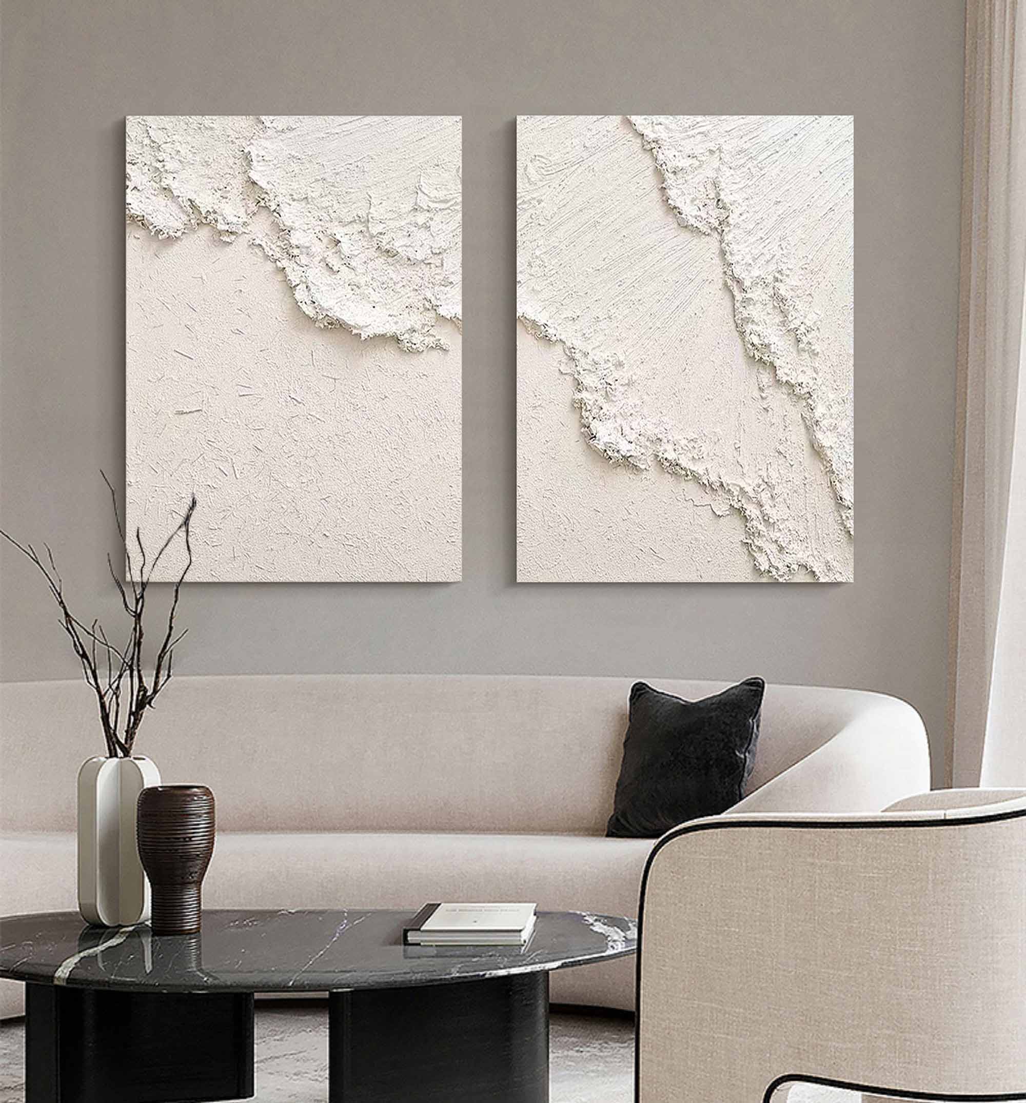 Set of 2 wall art #S001