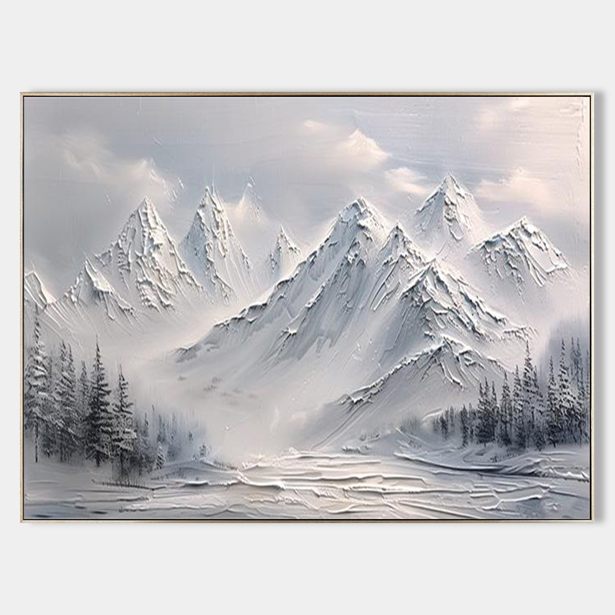 Snow mountain #S022