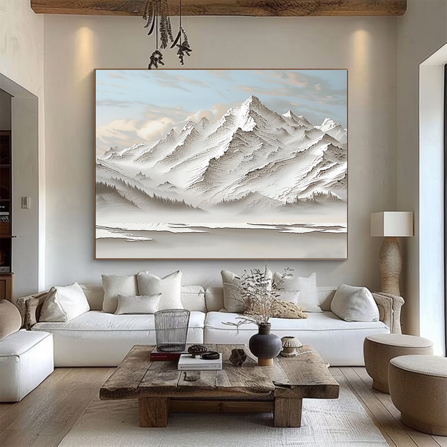 mountain landscape art mountain wall art Large mountain artwork Large mount paintings