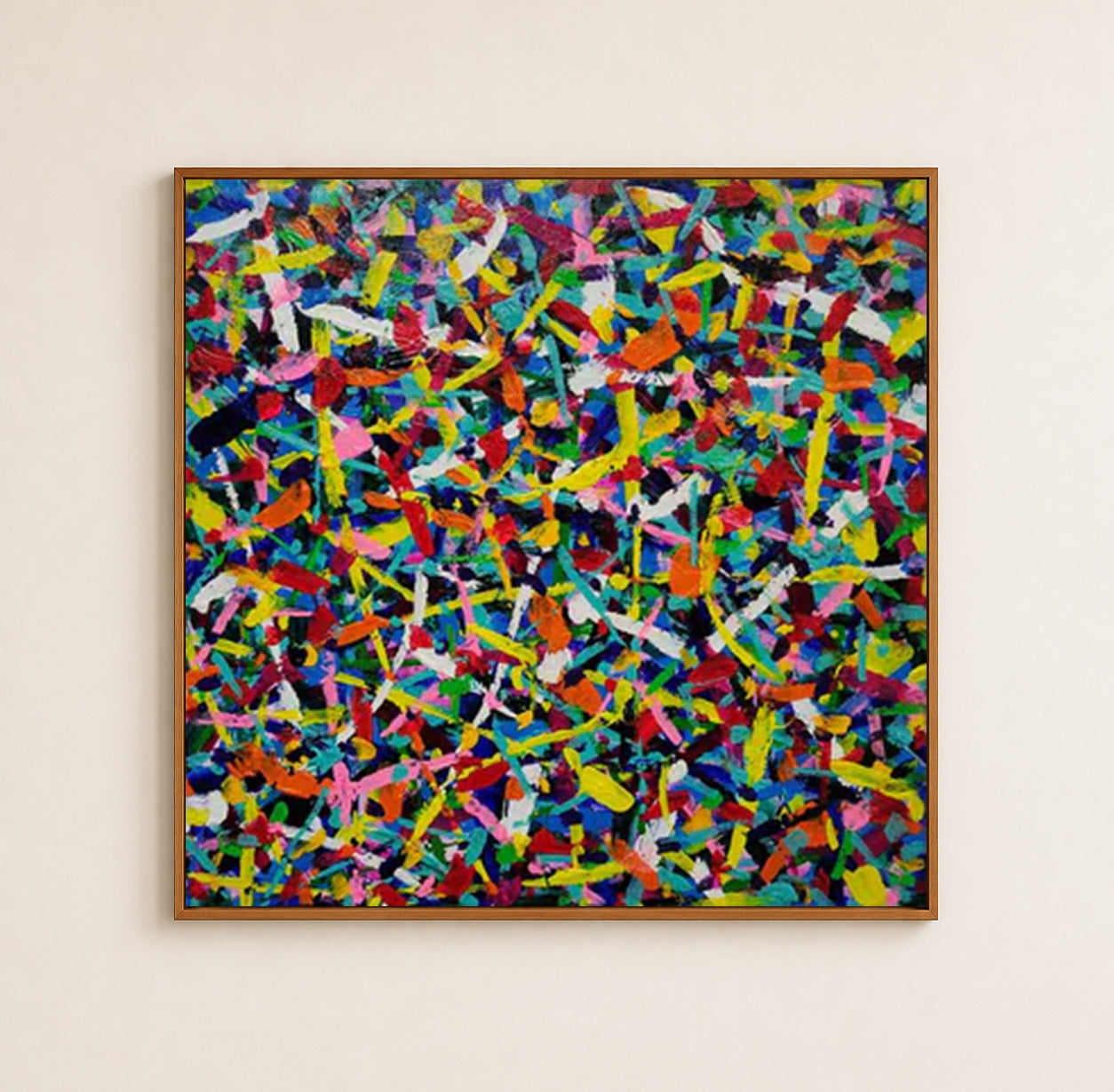 Pollock style art #Z006