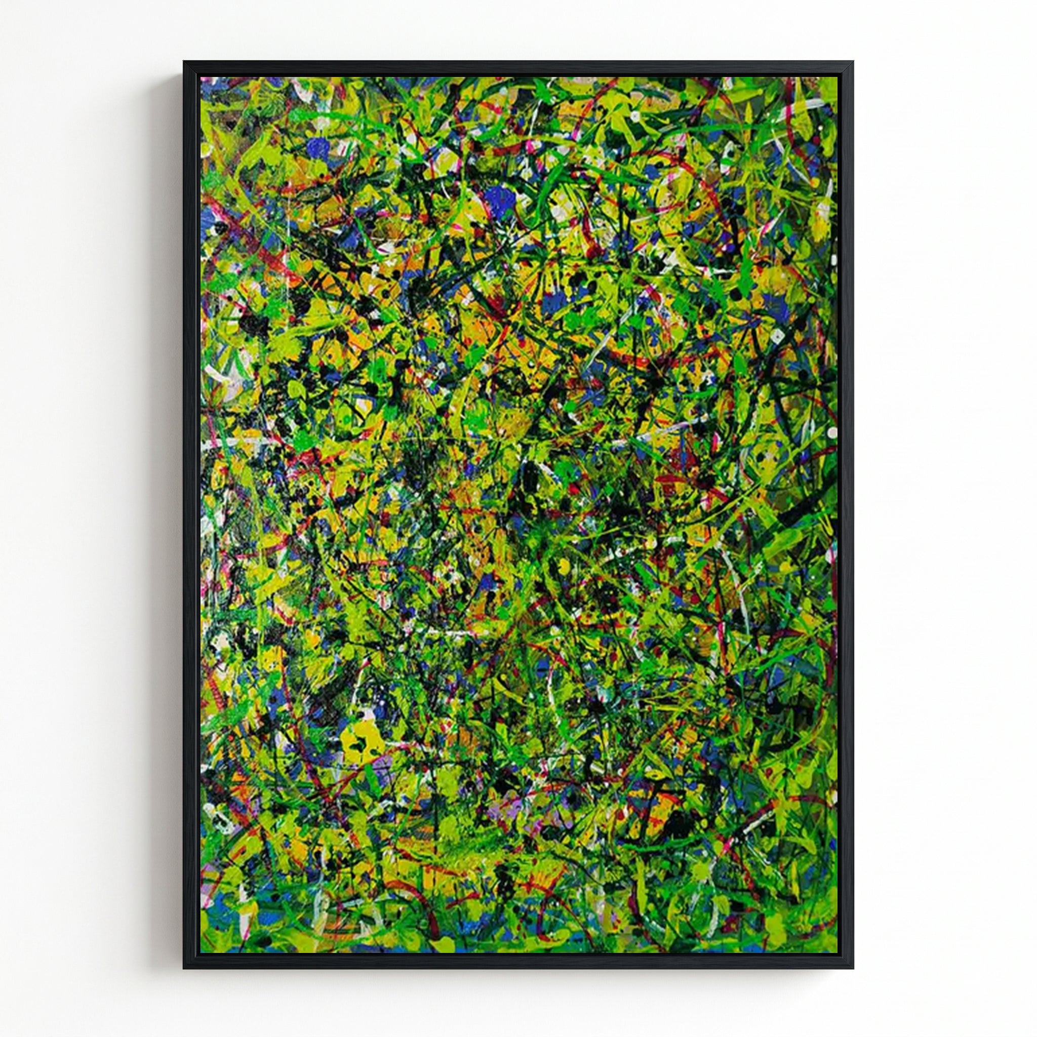 Pollock style art #S001