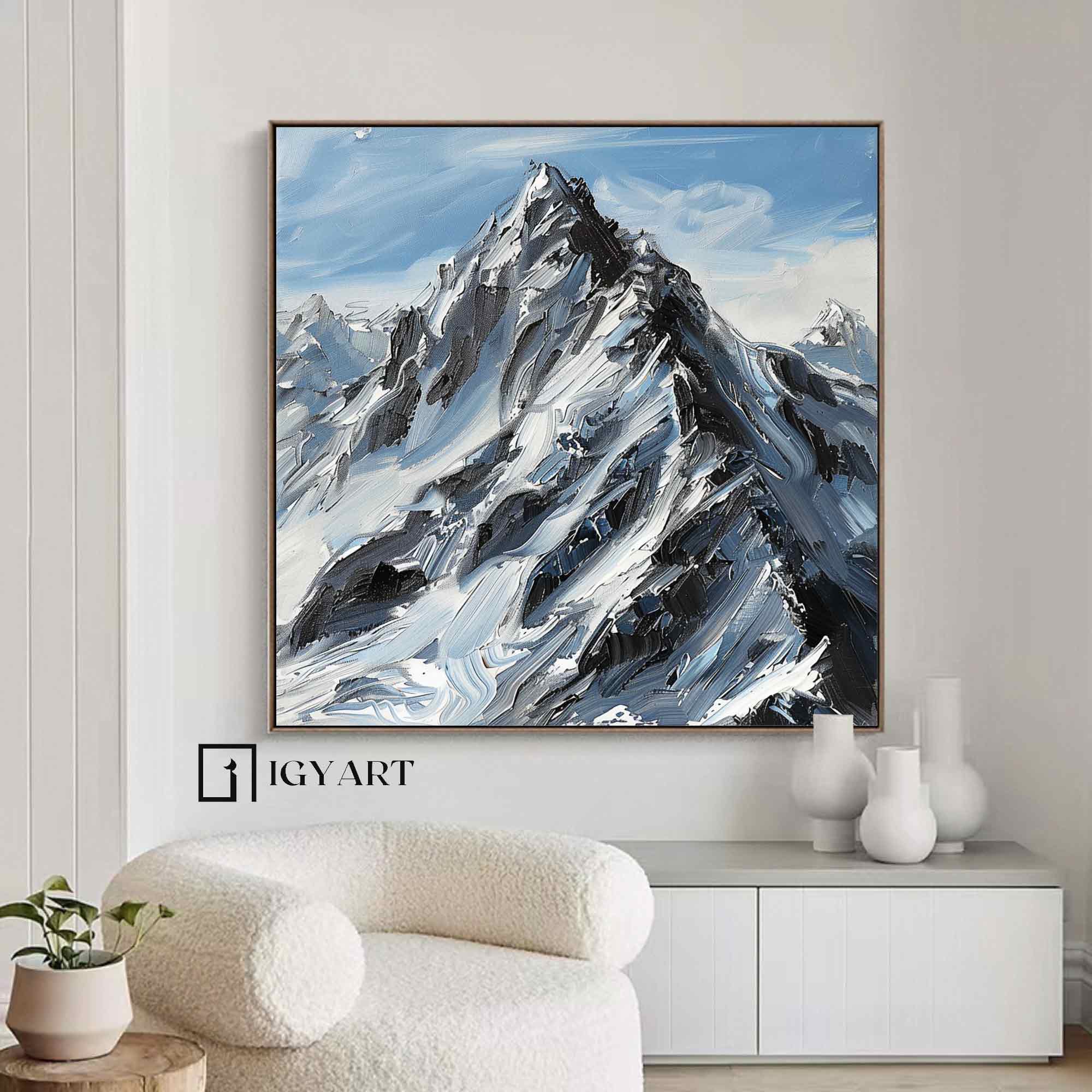 Black+white Painting #BZ017