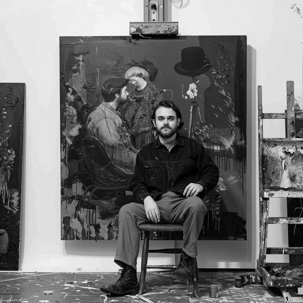 Contemporary Painter Mark Allen IdealGallery Contemporary Painter Mark Allen IdealGallery