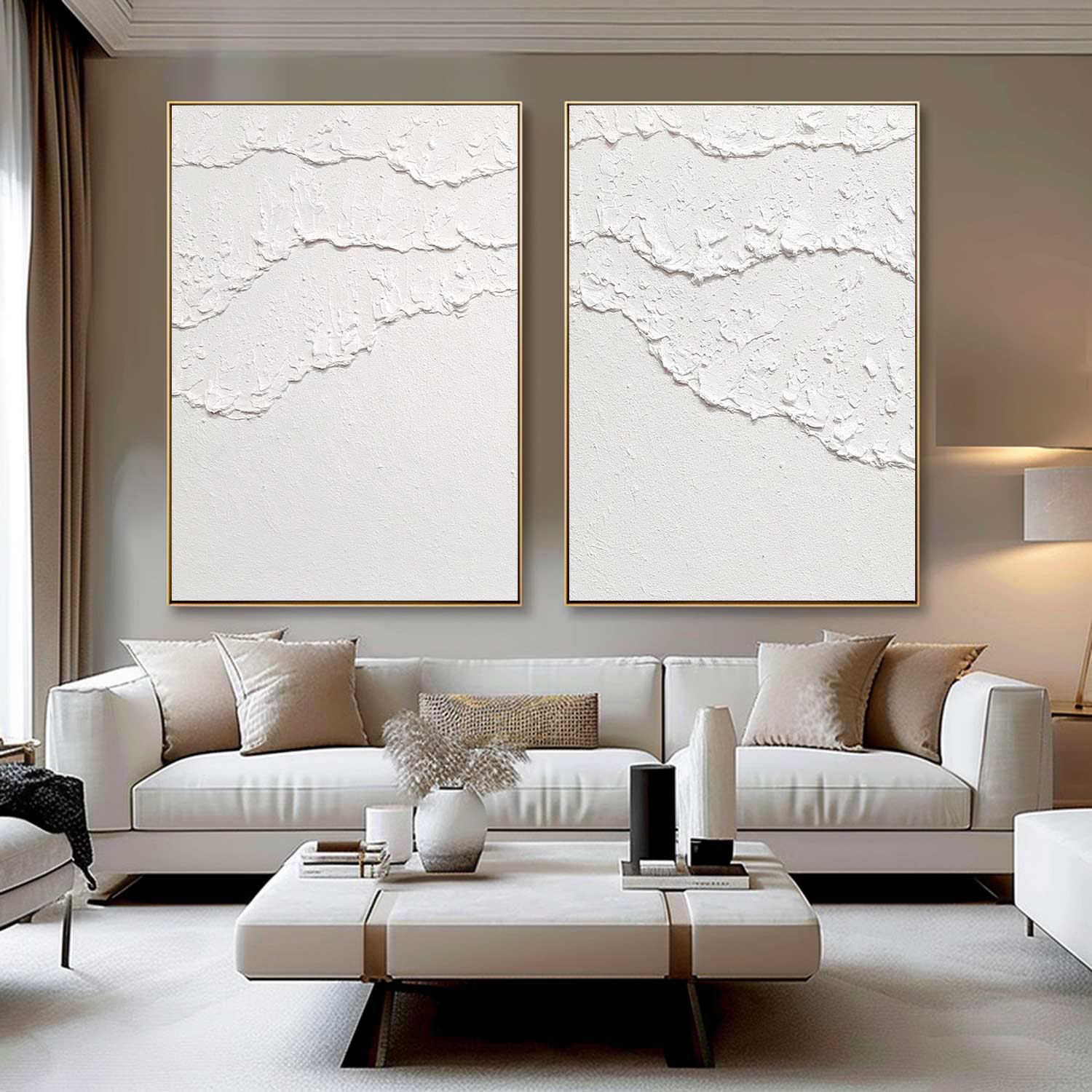 Set of 2 wall art #S011