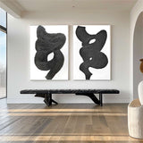 Set of 2 wall art #S046