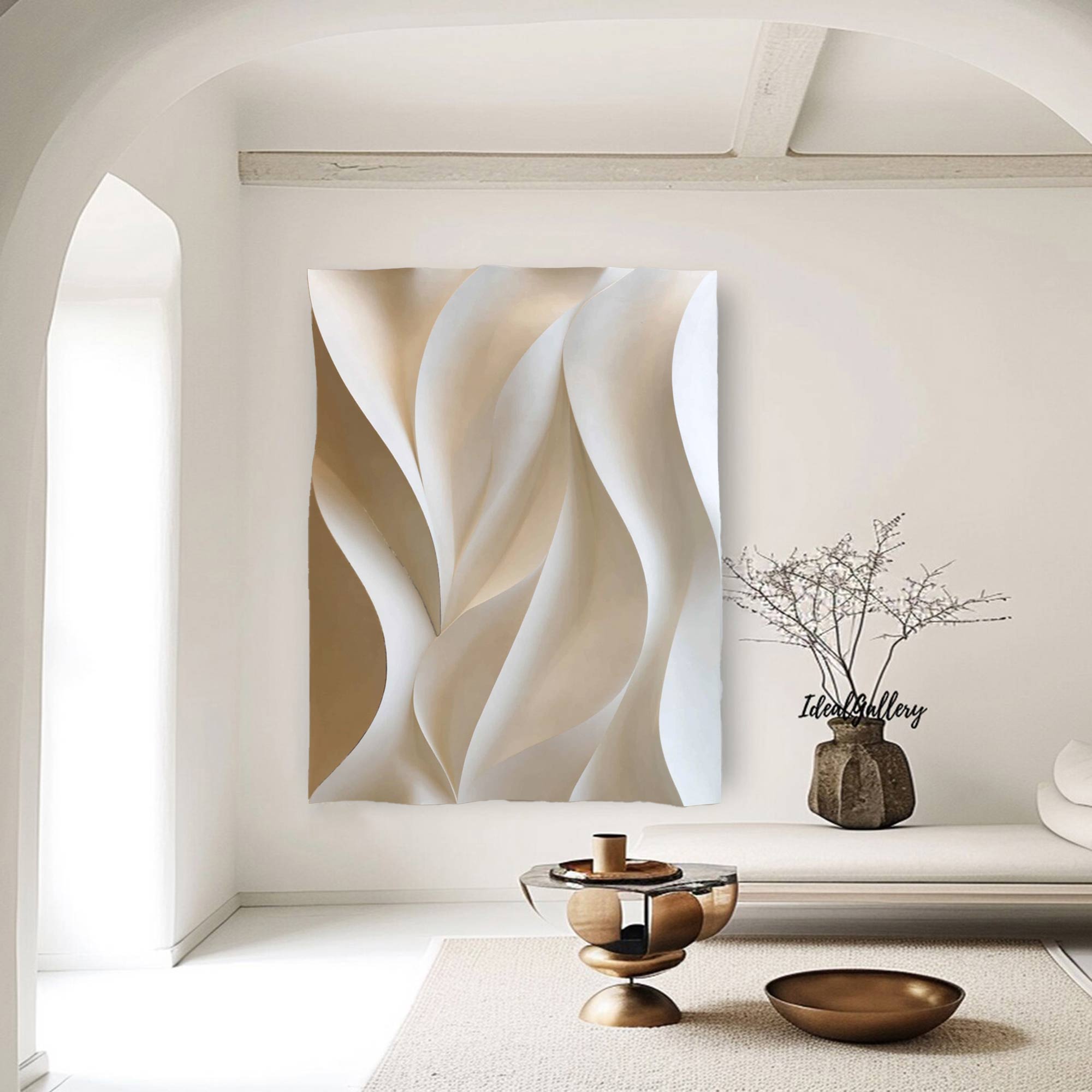 wood sculpture wall painting Wood carving texture wall decor 