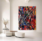 Pollock style art #S006