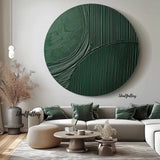 Circular painting #C040