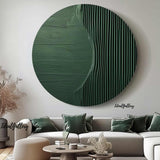 Circular painting #C038