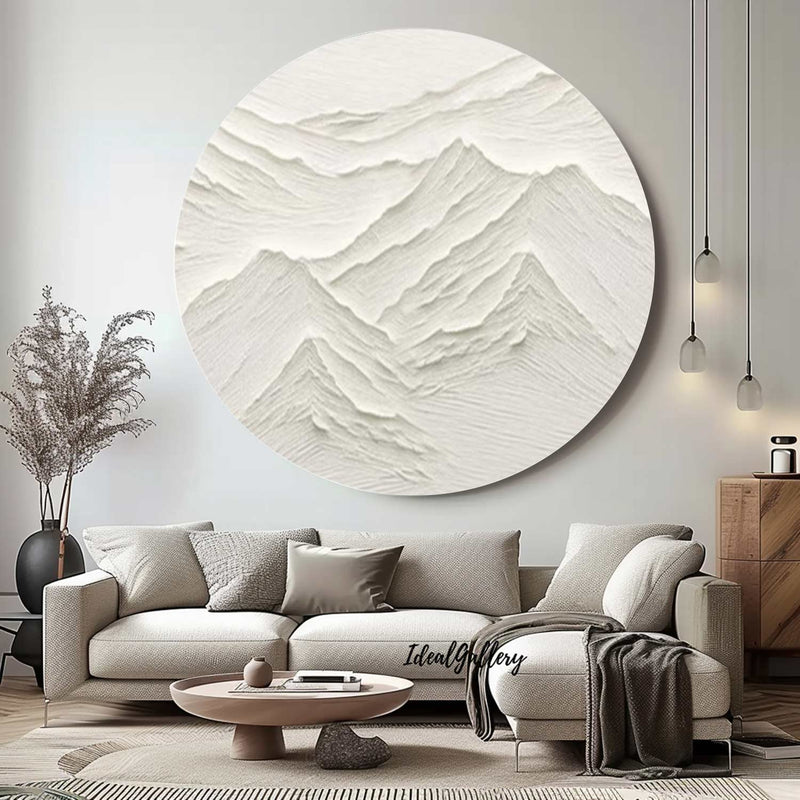 Circular painting #C027