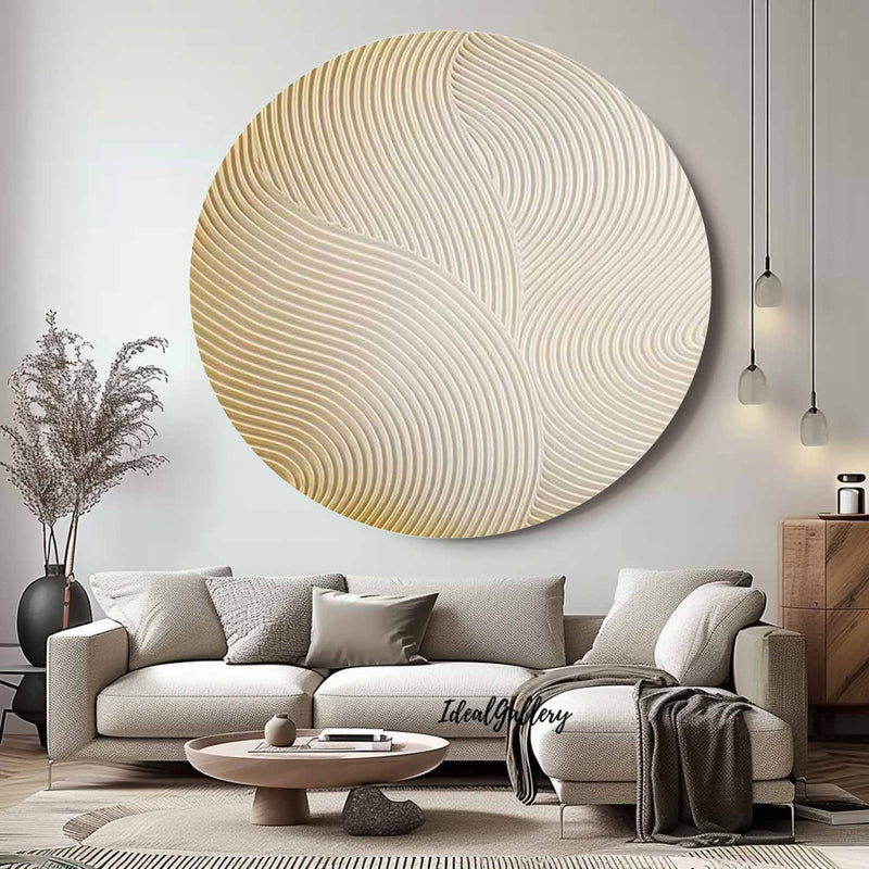 Circular painting #C021