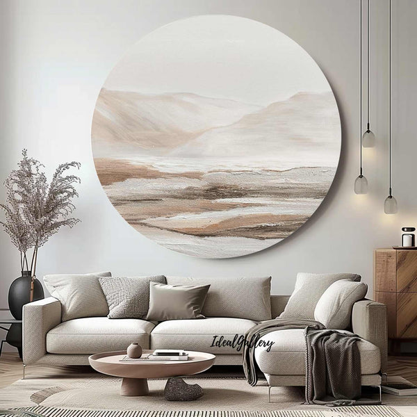 Circular painting #C016