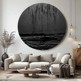 Circular painting #C003