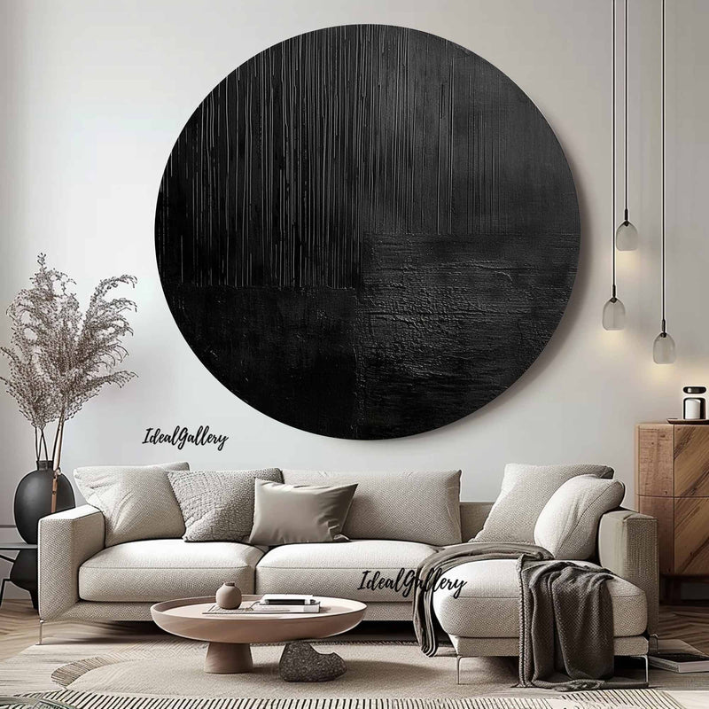 Circular painting #C048