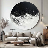 Circular painting #C042