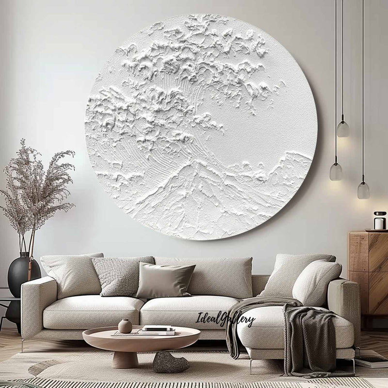 Circular painting #C032