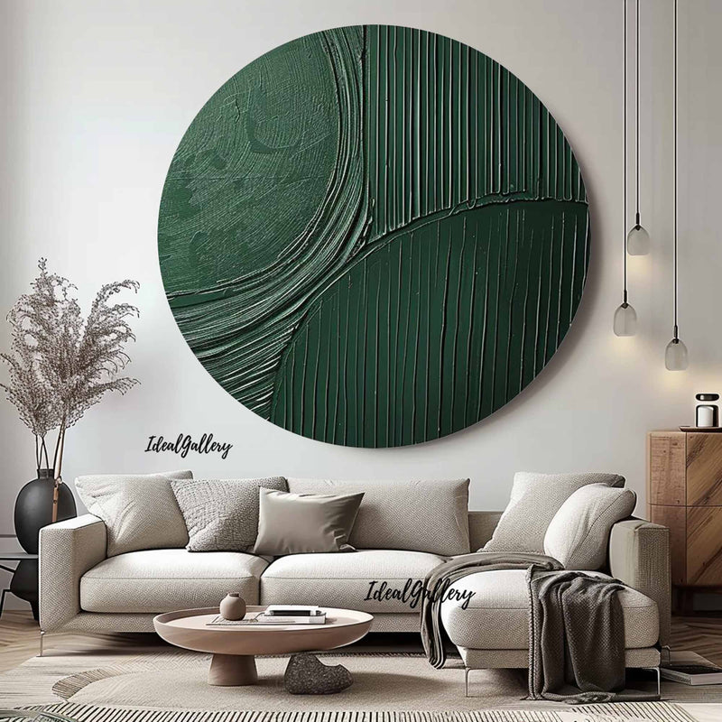 Circular painting #C040