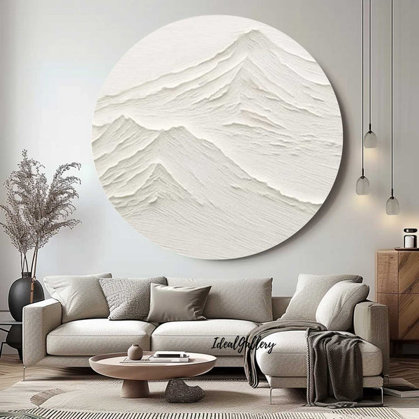 Circular painting #C026