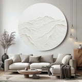 Circular painting #C028