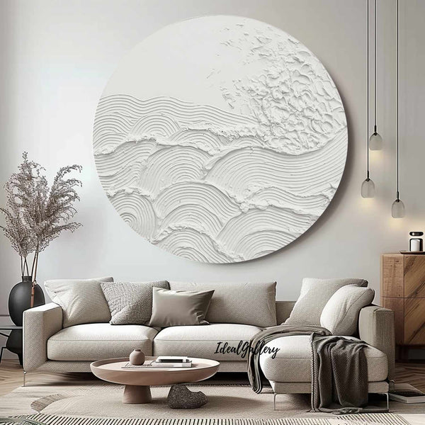 Circular painting #C031