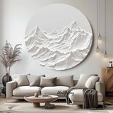 Circular painting #C057