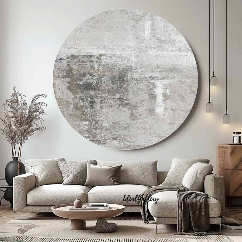 Circular painting #C012