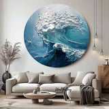 Circular painting #C025