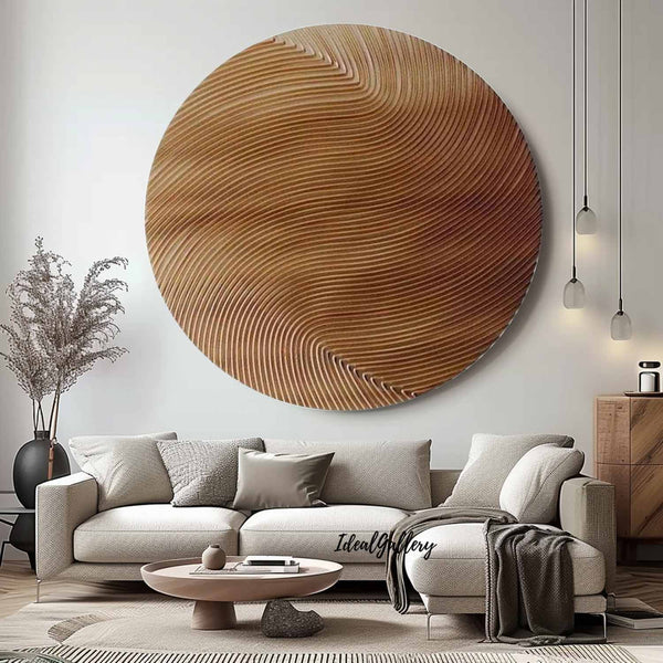 Circular painting #C022